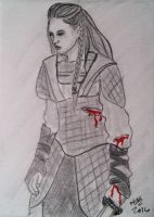 Wounded Shield Maiden